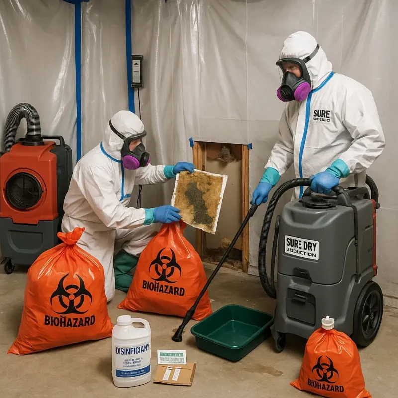 Contaminated Water Handling Protocols process in North Lauderdale, FL