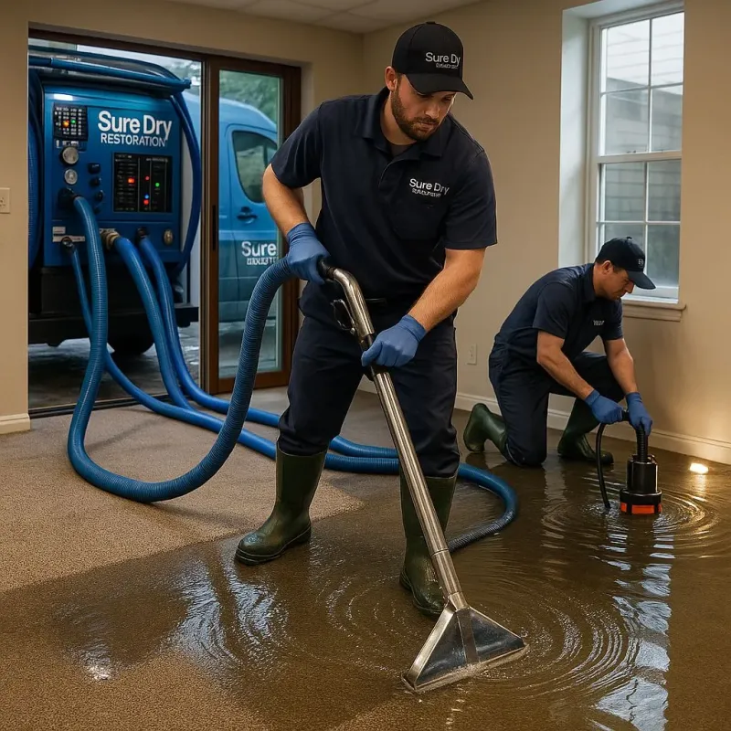 Water Extraction and Removal process in North Lauderdale, FL